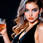 Premium Gallery 9 Olivia Smoke and Lace